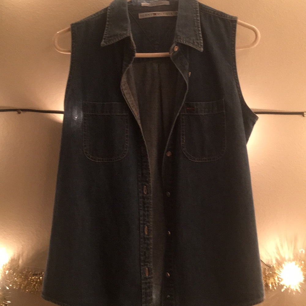 Vintage! Tommy Hilfiger denim vest